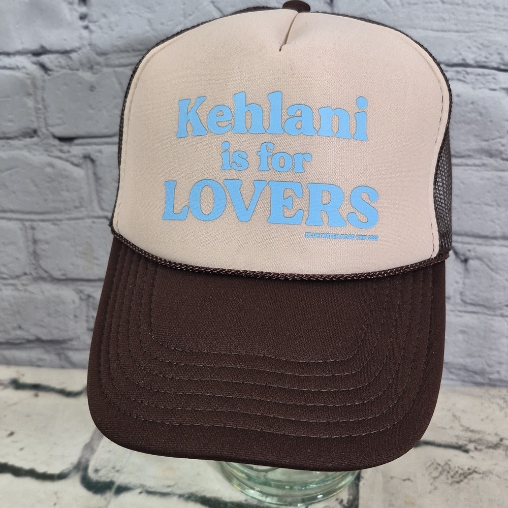 Kehlani Is For Lovers Blue Water Road Trip Tour 2022 Trucker Hat Brown Otto New
